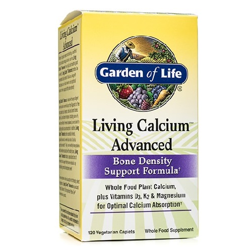 Garden of Life Living Calcium Advanced, 120 Veg Capsules